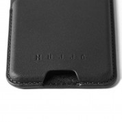 Mujjo MagWallet Leather Card Holder with MagSafe - кожен портфейл (джоб) за прикрепяне към iPhone с MagSafe (черен) 6