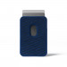 Mujjo MagWallet Leather Card Holder with MagSafe - кожен портфейл (джоб) за прикрепяне към iPhone с MagSafe (син) 8