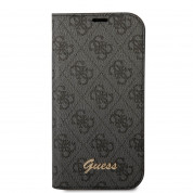 Guess 4G Metal Camera Outline Book Case for iPhone 14 Pro (black) 1