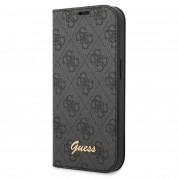 Guess 4G Metal Camera Outline Book Case for iPhone 14 Pro (black)