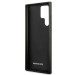 AMG Carbon Effect Leather Case - дизайнерски кожен кейс с висока защита за Samsung Galaxy S22 Ultra (черен) 3