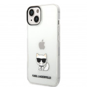Karl Lagerfeld Choupette Logo Case for iPhone 14 (clear)