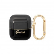 Guess AirPods Translucent Case (black)