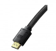 Baseus High Definition Series HDMI 2.1, 8K 60Hz Cable - високоскоростен 8K HDMI към HDMI кабел (200 см) (черен)  2