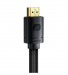 Baseus High Definition Series HDMI 2.1, 8K 60Hz Cable - високоскоростен 8K HDMI към HDMI кабел (300 см) (черен)  2