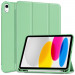 Tech-Protect SC Pen Case - силиконов кейс и поставка за iPad 10 (2022) (светлозелен)  1