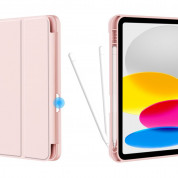 Tech-Protect SC Pen Case - силиконов кейс и поставка за iPad 10 (2022) (розов)  2