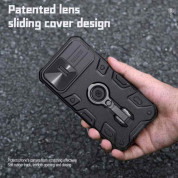 Nillkin CamShield Armor Pro Hard Case - хибриден удароустойчив кейс с пръстен против изпускане за iPhone 14 Pro Max (черен) 5