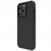 Nillkin Super Frosted Pro Case - хибриден удароустойчив кейс за iPhone 14 Pro Max (черен)  1