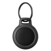 Nomad Rugged Keychain - висококачествен хибриден ключодържател от за Apple AirTag (черен)