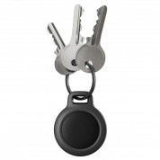 Nomad Rugged Keychain - висококачествен хибриден ключодържател от за Apple AirTag (черен) 3