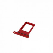 OEM iPhone 11 Sim Tray - резервна поставка за сим картата за iPhone 11 (червен)