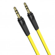 Borofone BL6 Aux Audio Cable - качествен 3.5 мм. аудио кабел (100 см) (жълт)