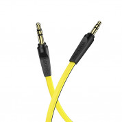 Borofone BL6 Aux Audio Cable - качествен 3.5 мм. аудио кабел (100 см) (жълт) 1