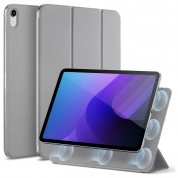ESR Rebound Magnetic Case - магнитен полиуретанов калъф с поставка за iPad 10 (2022) (сив)