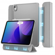 ESR Ascend Hybrid Case - полиуретанов калъф с отделящ се кейс и поставка за iPad 10 (2022) (сив)
