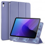 ESR Rebound Magnetic Case - магнитен полиуретанов калъф с поставка за iPad 10 (2022) (лилав)