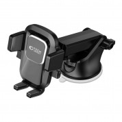 Tech-protect V4 Dashboard Car Phone Holder with Adjustable Arm - универсална разтягаща се поставка за таблото на кола за смартфони (черен) 3