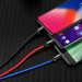 Baseus Three Primary Colors 3-in-1 USB Cable (CAMLT-BSY01) - универсален USB-A кабел с Lightning, microUSB и USB-C конектори (120 см) (черен) 11