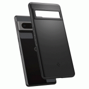 Spigen Thin Fit Case - качествен тънък матиран кейс за Google Pixel 7 (черен) 4