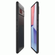 Spigen Thin Fit Case - качествен тънък матиран кейс за Google Pixel 7 (черен) 3