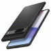 Spigen Thin Fit Case - качествен тънък матиран кейс за Google Pixel 7 (черен) 3