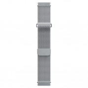 Spigen Metal Fit Pro - удароустойчив хибриден кейс със стоманена каишка за Apple Watch 8 45мм, Apple Watch 7 45мм (сребрист)  3