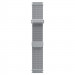 Spigen Metal Fit Pro - удароустойчив хибриден кейс със стоманена каишка за Apple Watch 8 45мм, Apple Watch 7 45мм (сребрист)  4