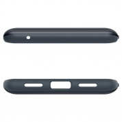 Spigen Thin Fit Case - качествен тънък матиран кейс за Google Pixel 7 Pro (тъмносин) 5