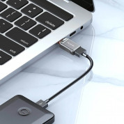 Mcdodo USB-C to USB-A OTG Adapter - адаптер от USB-C мъжко към USB-A женско за мобилни устройства с USB-C порт (сив) 4