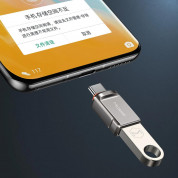 Mcdodo USB-C to USB-A OTG Adapter - адаптер от USB-C мъжко към USB-A женско за мобилни устройства с USB-C порт (сив) 6