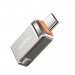 Mcdodo USB-C to USB-A OTG Adapter - адаптер от USB-C мъжко към USB-A женско за мобилни устройства с USB-C порт (сив) 1