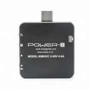 Power-Z KM003C USB-C Voltage Current Capacity Meter - USB тестер на напрежение, ток и капацитет (черен) 1