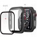 JC Defense360 Case - качествен твърд кейс с вграден стъклен протектор за дисплея на Apple Watch Ultra 49мм (черен) 2