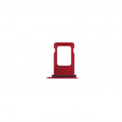 OEM iPhone 12 mini Sim Tray - резервна поставка за сим картата за iPhone 12 mini (червен)