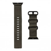 Urban Armor Gear Active Nato Eco Strap - изключително здрава текстилна каишка за Apple Watch 42мм, 44мм, 45мм, Ultra 49мм (зелен) 4