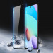 Dux Ducis 9D Case Friendly Full Coveraged Tempered Glass - калено стъклено защитно покритие за целия дисплей на Xiaomi Redmi 10 (2022) (черен-прозрачен) 4