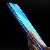 Dux Ducis 9D Case Friendly Full Coveraged Tempered Glass - калено стъклено защитно покритие за целия дисплей на Xiaomi Redmi 10 (2022) (черен-прозрачен) 9