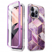i-Blason Cosmo SupCase Protective Case for iPhone 14 Pro Max (marble purple)