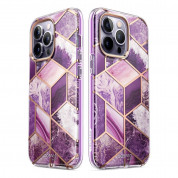i-Blason Cosmo SupCase Protective Case for iPhone 14 Pro Max (marble purple) 1