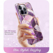 i-Blason Cosmo SupCase Protective Case for iPhone 14 Pro Max (marble purple) 3