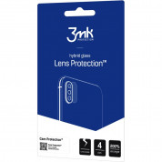 3MK Lens Protection Hybrid Glass Set - предпазни стъклени защитни покрития за камерата на Oppo A57, A57E, A57S (4 комплекта) 1