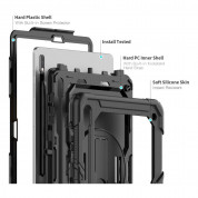 Tech-Protect Solid 360 Case - удароустойчив хибриден кейс за Samsung Galaxy Tab S7 Plus, Galaxy Tab S7 FE, Galaxy Tab S8 Plus (черен) 8