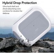 ESR AirPods Pro Orbit Halolock MagSafe Case - хибриден удароустойчив кейс с връзка за ръка съвместим с MagSafe за Apple AirPods Pro 2, AirPods Pro (бял) 4