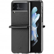 Dux Ducis Bril Book Case - кожен кейс за Samsung Galaxy Z Flip 4 (черен) 1