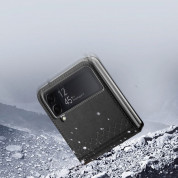 Dux Ducis Bril Book Case - кожен кейс за Samsung Galaxy Z Flip 4 (черен) 4