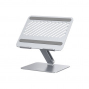 Ugreen Desk Folding Laptop Stand - сгъваема алуминиева поставка за MacBook и лаптопи от 11 до 17 инча (сребрист)