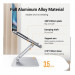 Ugreen Desk Folding Laptop Stand - сгъваема алуминиева поставка за MacBook и лаптопи от 11 до 17 инча (сребрист) 3