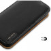 Dux Ducis Hivo Genuine Leather Flip Wallet Case - кожен калъф от естествена кожа с поставка и отделение за кр. карти за iPhone 14 Pro (черен) 4