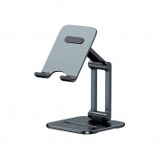 Baseus Biaxial Foldable Smartphone Stand (LUSZ000013) (space gray)